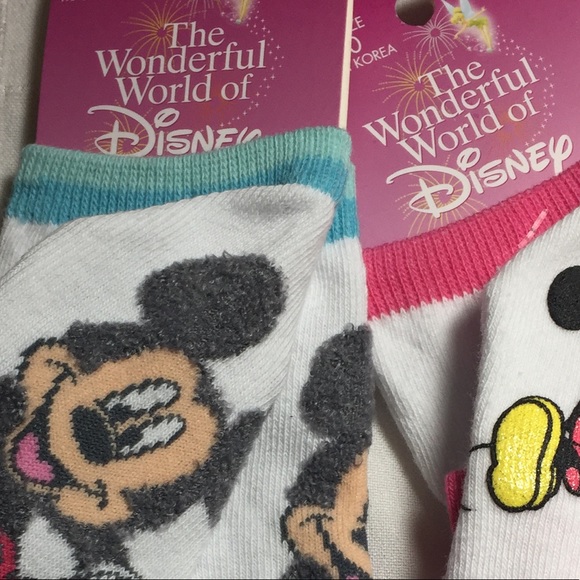 New women’s Mickey Mouse socks 2 pr - Picture 5 of 5